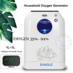 1L-7L Adjustable Household Oxygen Generator 35%-94%