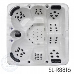 5~6 Person Freestanding Outdoor Whirlpool Hot Tub