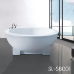 Round Adult Soaking Bathtub R8001