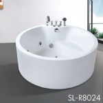 Freestanding Standard Massage Bathtub R8024