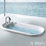 Drop In Flat Acrylic Massage Tub SL-D8003